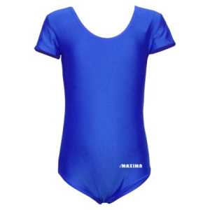 Детско трико MAXIMA Short Sleeve Гимнастика и балет Синьо