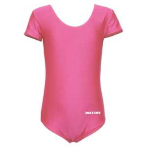 Детско трико MAXIMA Short Sleeve Гимнастика и балет Розово
