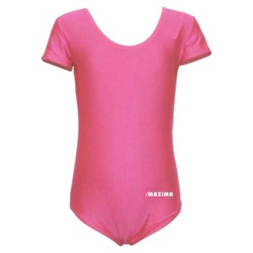 Детско трико MAXIMA Short Sleeve Гимнастика и балет Розово