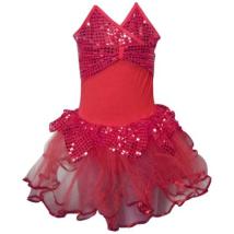 Детско танцувално трико с връзки и пайети MAXIMA – Цикламено