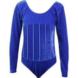 Детско трико MAXIMA кадифе с дълъг ръкав – Синьо