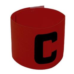 Капитанска лента, Едноцветна, Червена