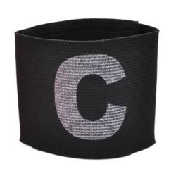 Капитанска лента MAXIMA Едноцветна Черна 6.5 см