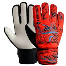 Вратарски ръкавици червени REUSCH Attrakt Starter Solid Negative Cut размер 10