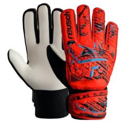Вратарски ръкавици червени REUSCH Attrakt Starter Solid Negative Cut размер 10