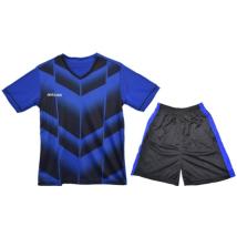 Екип за футбол, волейбол, хандбал, Детски, син с черно