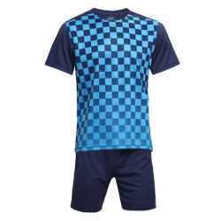 Екип за футбол, волейбол, хандбал Maxima, Детски, син с черно
