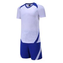 Екип за футбол, волейбол, хандбал, Детски, бяло със синьо