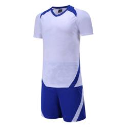 Екип за футбол, волейбол, хандбал, Детски, бяло със синьо