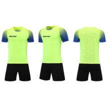 Екип за футбол / волейбол / хандбал Maxima, Комплект тениска с шорти, , Електриково зелен с черен