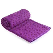 Кърпа, постелка за йога Maxima, 180х61 см, Лилава