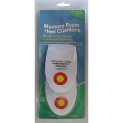 Възглавнички за пети от дунапрен с памет 27x13x5 см