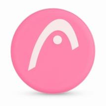 Розов антивибратор HEAD Pro Damp за тенис ракета