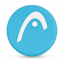 Син антивибратор HEAD Pro Damp за тенис ракета