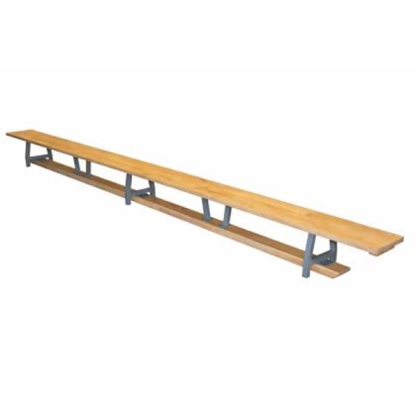 Дървена гимнастическа пейка MAXIMA 400x25x30 см