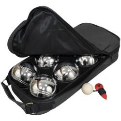 Комплект топки за петанк MAXIMA 8 броя хромирана стомана 72 мм