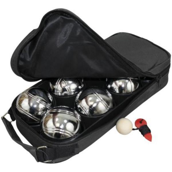 Комплект топки за петанк MAXIMA 8 броя хромирана стомана 72 мм