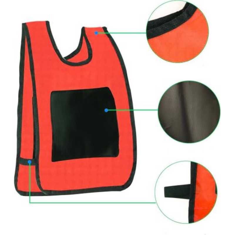 Игрален комплект от потник с велкро лепенки и 2 топки MAXIMA – Червен