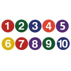 Комплект маркери тренировъчни MAXIMA 10 броя Ф23 см TPE