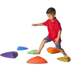 Играчка Речни камъни MAXIMA Комплект за баланс 6 броя ABS пластмаса