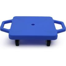 Количка за групови занимания с 4 колела и дръжки 53 х 40 см