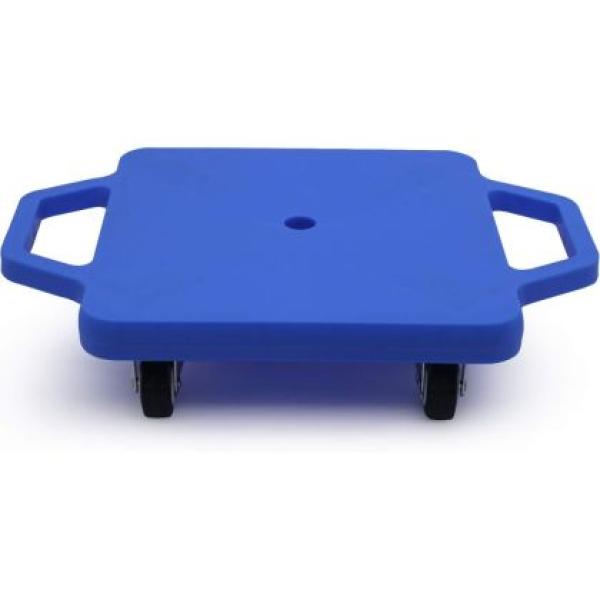 Количка за групови занимания с 4 колела и дръжки 53 х 40 см