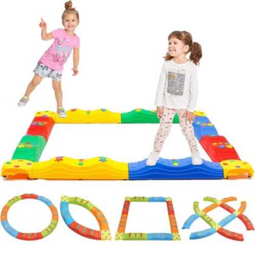 Комбинирана цветна пътека за баланс MAXIMA – 20 части