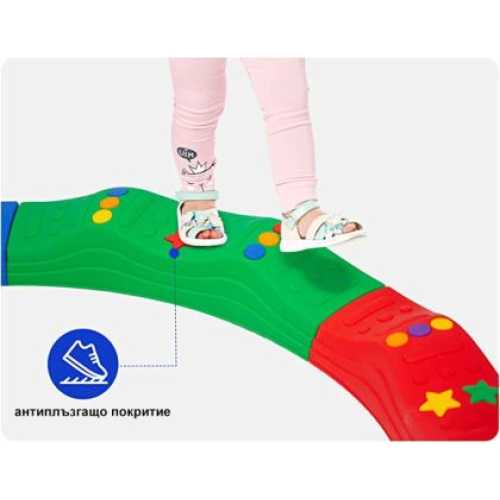 Комбинирана цветна пътека за баланс MAXIMA – 20 части