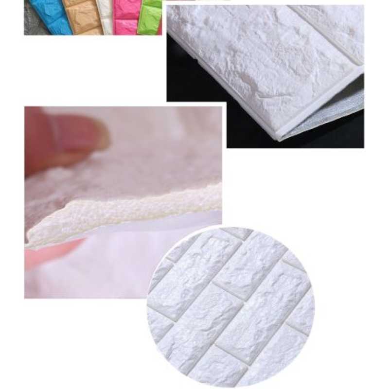 Декоративен 3D панел MAXIMA 70х77 см Самозалепващ Бежов