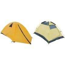 Палатка двуместна ,двуслойна с , размери 190x130x100 см