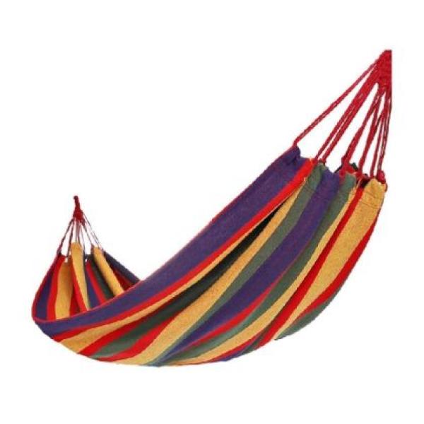 Хамак Maxima, Дължина до 230 см, Платно 180x80 см, От памучен материал, Дизайн 2