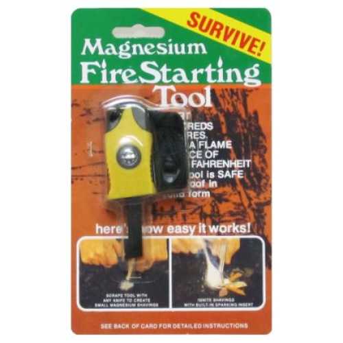 Комплект за оцеляване- магнезиева запалка, компас и свирка