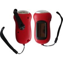 Фенерче със соларна батерия и динамо