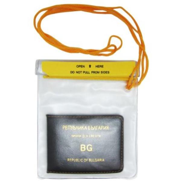 Водоустойчив плик за документи и телефон 16x14 см