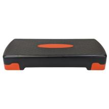 Стъпало за аеробика Maxima, 68 х 29 х H10 или 15 см, Черен с червен