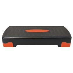 Стъпало за аеробика Maxima, 68 х 29 х H10 или 15 см, Черен с червен