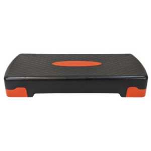 Стъпало за аеробика Maxima, 68 х 29 х H10 или 15 см, Черен с червен