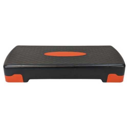 Стъпало за аеробика Maxima, 68 х 29 х H10 или 15 см, Черен с червен