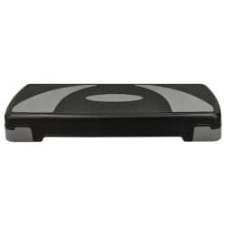 Стъпало за аеробика MAXIMA 80х31 см Черно със сиво