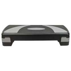 Стъпало за аеробика MAXIMA 80х31 см Черно със сиво