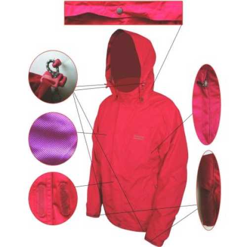 Дамско зимно яке ONEPOLAR PO21450, Червено