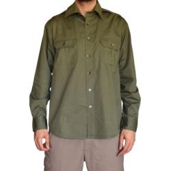 Памучна туристическа риза OnePolar - Светлозелена