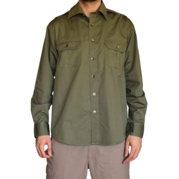 Памучна туристическа риза OnePolar - Светлозелена