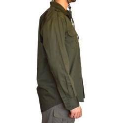 Памучна туристическа риза OnePolar PO275607 - Тъмнозелена