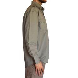 Памучна туристическа риза OnePolar PO275611 - Сива