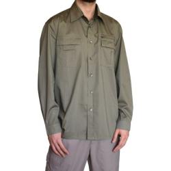 Памучна туристическа риза OnePolar PO277101 - Светлозелена