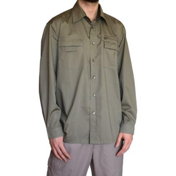 Памучна туристическа риза OnePolar PO277101 - Светлозелена