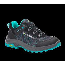 Туристически Маратонки Alpina SPARROW LOW WP, Водоустойчиви, Дамски, Черно/Тюркоаз