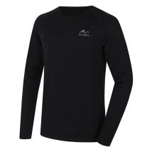 Мъжка термо блуза от 100% Merino вълна HUSKY Merow M - Черна
