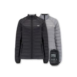 Двулицево Пухено Яке Mac in a Sac Polar Down, Дамско, Сиво-зелено